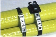 BAND-IT Stainless Steel Identification for Cables & Pipes - Easy Read